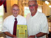 Herb Fetherlin 50 Year Service Award, presented by WB Dwight McVicker